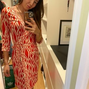 Wrap dress from DVF